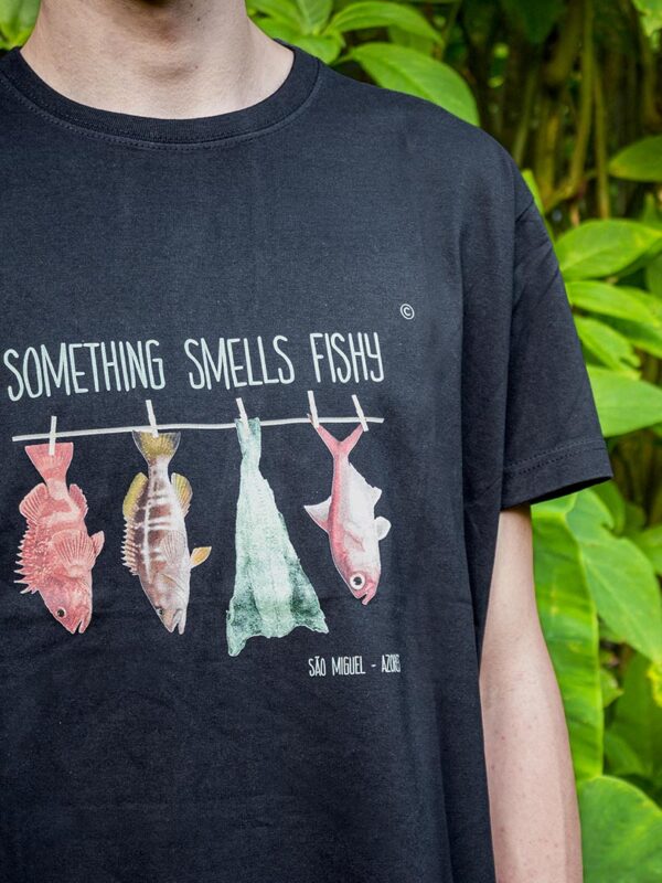 Something smells fishy Azores tshirt